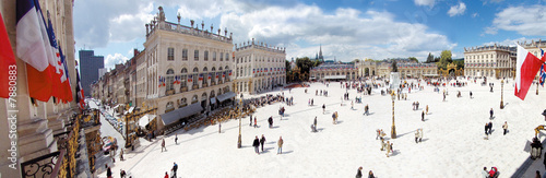 Fotomural place Stanislas Nancy panoramique 180°