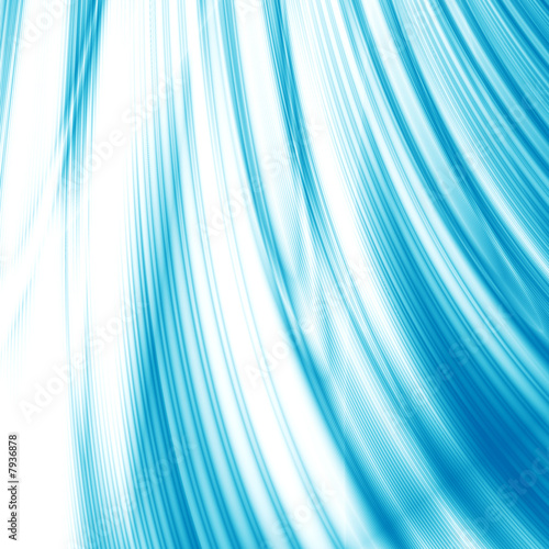 abstract blue waves