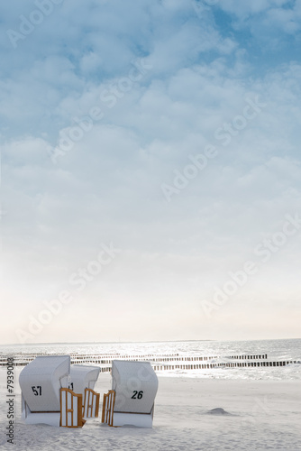 Foto-Schiebevorhang einzelne Stoffpaneele - Ostsee 5 (von refresh(PIX))