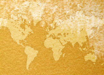  Vintage world map