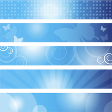 Set Of Banners Background (350x60 Pixels)