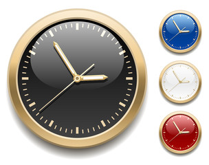 Clock icons