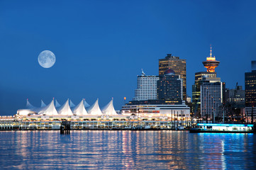 canada place, vancouver, bc, canada