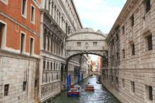 The Bridge Of Sighs In Venice