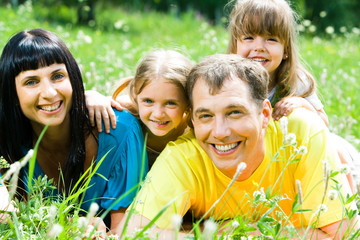 Poster - Portrait of family