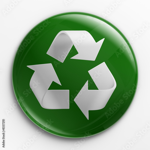 Badge - recycle logo
