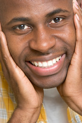 Poster - Smiling African American Man