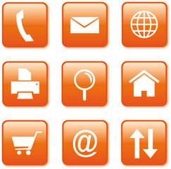 orange set icons