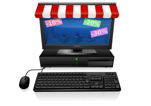 Ma boutique en ligne (reflet)