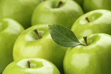 Canvas Print - Green Apples