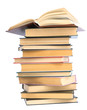 © fox17 - The Books built in high pile.