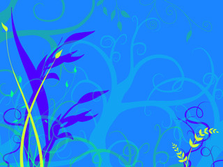 Aufkleber - Bright Blue Underwater Sea Ocean Bed