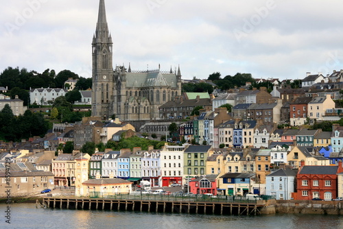 Obraz na płótnie canvas trzyczęściowy "tryptyk" Cork Harbor (Irlandia)