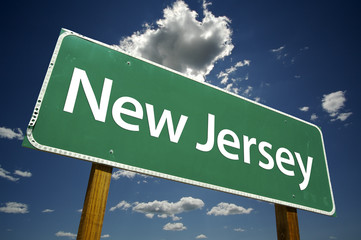 Wall Mural - New Jersey Road Sign