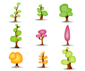 Poster - Tree Icons