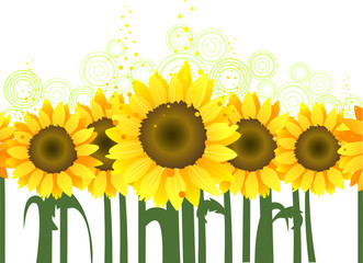 Sticker - Sunflower