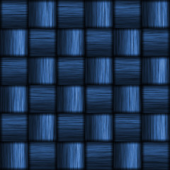 Wall Mural - Blue Carbon Fiber