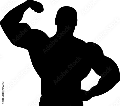 Naklejka na szybę Athlete Silhouette