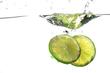 Wall Mural - lime splash