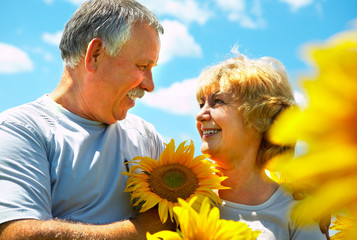 Poster - elderly couple