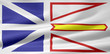 Neufundland und Labrador Flagge
