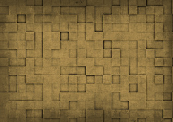 Poster - Abstract grunge background with square tiles