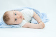 © Renata Osinska - little, cute baby boy lying on white background
