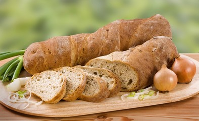 Sticker - Onion bread