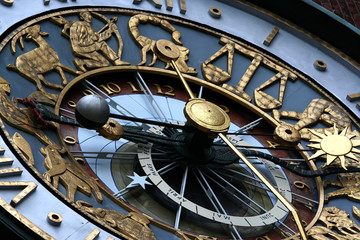 zodiac clock