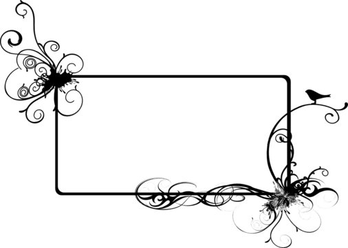 Stylized frame