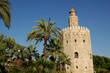 la tour de l'or de séville, au bord du Guadalquivir