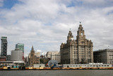 Fototapeta Perspektywa 3d - Liverpool river front