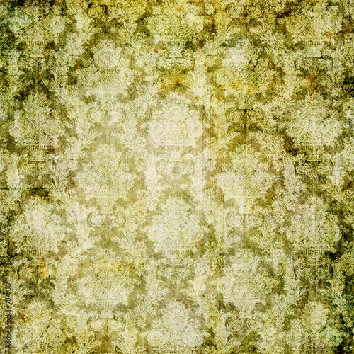 vintage green wallpaper