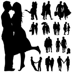 couple people vector