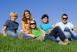 © godfer - group of youth relaxing outdoors