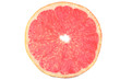 © GeoM - Ring of grapefruit, isolated on white background