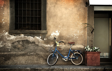 Fototapete - Italian old-style bicycle