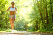 © Christopher Nuzzaco - Pretty young girl runner in the forest.