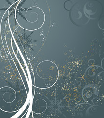 Wall Mural - Abstract Christmas theme