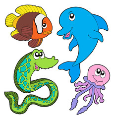 Sticker - Marine fishes collection