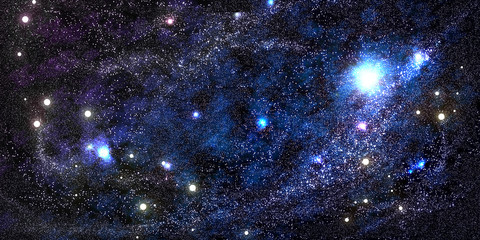 Wall Mural - space, galaxy, solar system, stars
