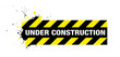 © lukasmajercik - grunge under construction sign with splats