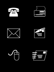Poster - Icones Contact