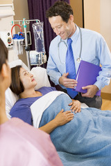 Wall Mural - Doctor Talking To His Patient