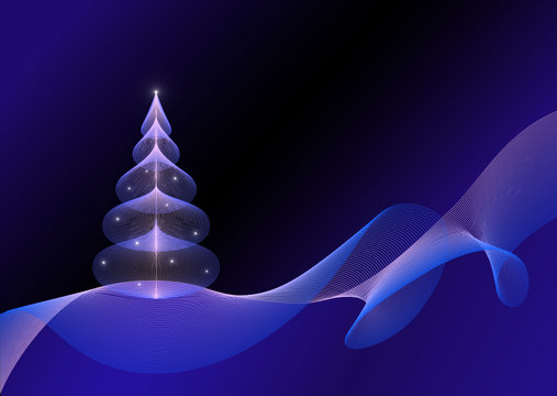 christmas tree (vector)