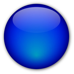 Poster - Bouton bleu