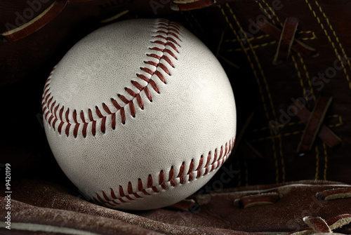 Board z aluminiowym obramowaniem Vintage baseball