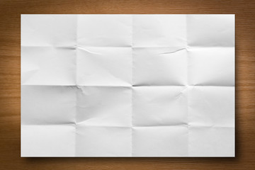 Aufkleber - paper background on the wood