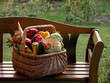 Vegetables in a basket