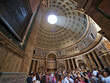 rom, detaillierte ansicht im pantheon, römische baukunst